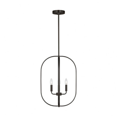 Loretto 4 Light Chandelier 23 Inch Tall and 15.75 Inch Wide by Generation - GLC1304