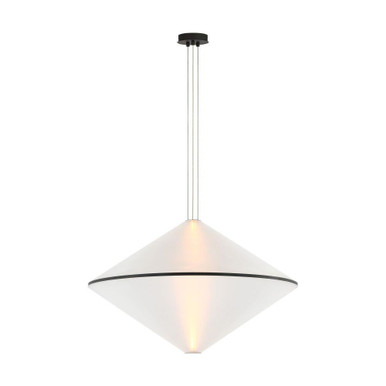 Bicono 35.5W 1LED Pendant 24.1 Inch X 38 Inch Wide by Visual Comfort Modern - SLPD765SCTBOA