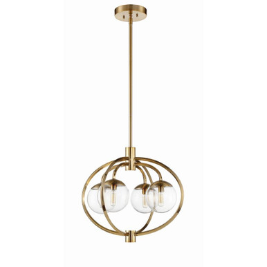 Piltz 4 Light Medium Chandelier by Craftmade - 45524-SB