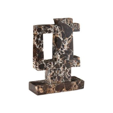 Blount Marble Object 13.5 Inch Tall and 4 Inch Wide by Currey Company - 1200-1030