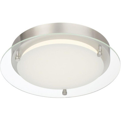 Edge Lit 19W 1 LED 11.5 Inch Wide Flush Mount by Designers Fountain - LED129-11