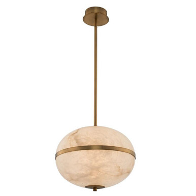 Canterbury 16W LED Light Medium Pendant by Kalco - 512555WB