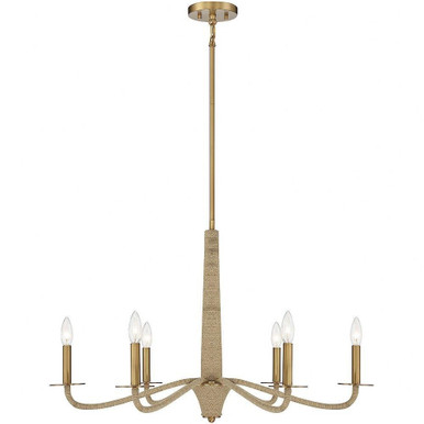 Cannon 6 Light Large Chandelier by Savoy House - 1-1824-6-320