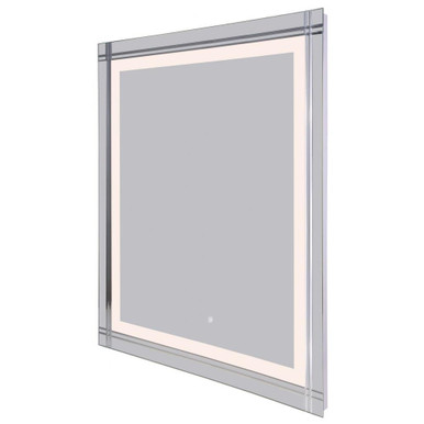 65W LED Square Mirror 42 Inch Tall and 36 Inch Wide by Canarm - LR8D01A3642D