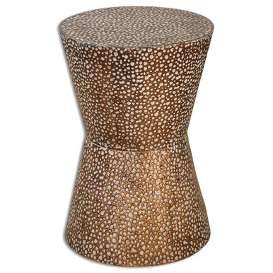 Cutler 19.88 Inch Drum Shaped Accent Table by Uttermost - 24461