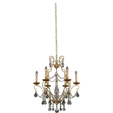 Elise 6 Light Medium Chandelier by Allegri - 027470-047-FR001