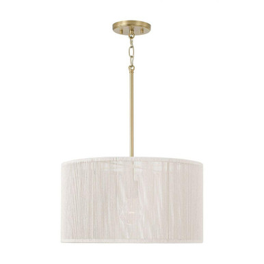 Tara 1 Light Pendant 10 Inch Tall and 18 Inch Wide by Capital - 357914MA