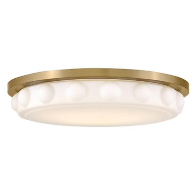 Zoey 32W LED Flush Mount 3.5 Inch Tall and 20 Inch Wide by Hinkley - 47603