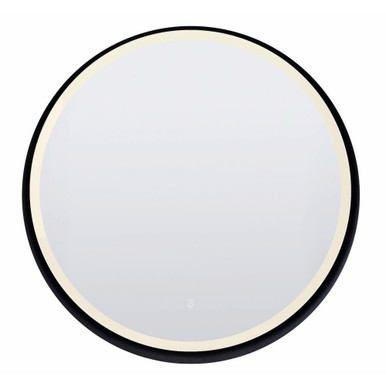 25.6W LED Round Mirror 27 Inch Tall and 27 Inch Wide by Canarm - LMD02A2727D