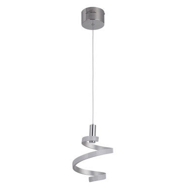 18W 1 LED Light Small Pendant by Craftmade - P816MSCH-LED