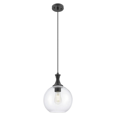 Astor 1 Light Cord Hung Mini Pendant 10 Inch X 14 Inch Tall by Innovations - 415-1P-G12-10
