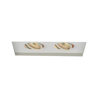 Two Light Low Voltage Multiple Two Light Invisible Trim by WAC Limited - MT-216TL-WT