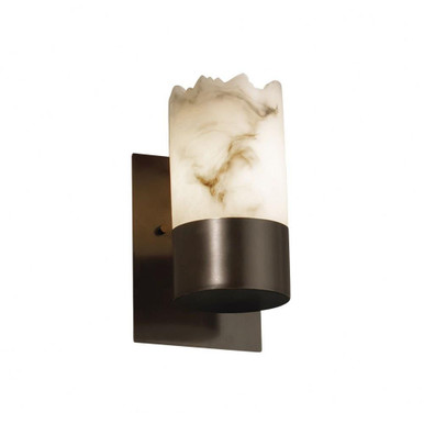 Lumenaria Dakota 1 Light Broken Wall Sconce 9.7 Inch Tall by Justice Design - FAL-8761-12