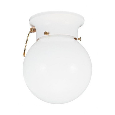 Tomkin One Light 6 Inch Wide Flush Mount by Generation - 5367PC