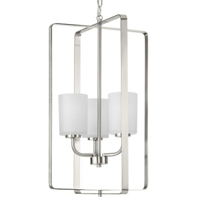 League 3 Light Small Foyer Chandelier by Progress - P500342