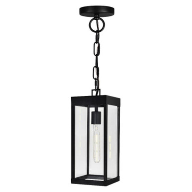 Windsor 1 Light Small Outdoor Pendant by CWI - 1695P7-1-101