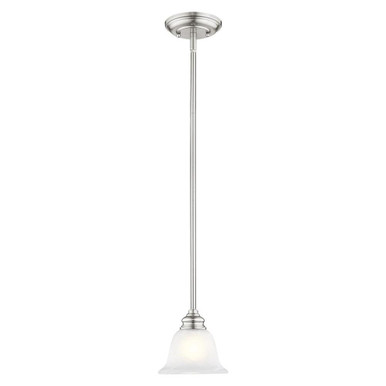 Essex 1 Light Small Pendant by Livex - 1340