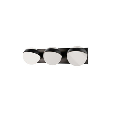 Tripoli 16W 3 4CCT LED Bath Vanity 4.38 Inch Tall and 7 Inch Wide by dweLED - WS-87520