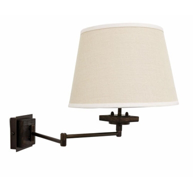 Farmhouse 1 Light Swing Arm Wall Sconce by House of Troy - FH375-CHB