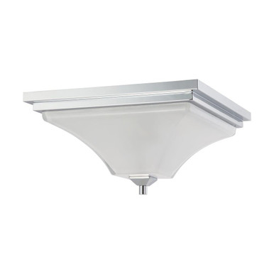 Parker 2 Light 15.25 Inch Wide Flush Mount by Nuvo - 60/4006
