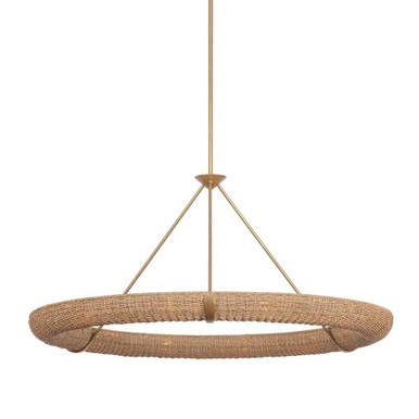 Floyd 12 Light Chandelier 24.75 Inch Tall and 52 Inch Wide by Troy - F3852-PGL