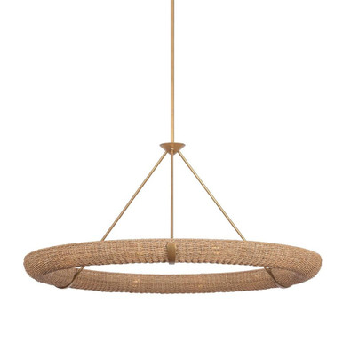 Floyd 12 Light Chandelier 24.75 Inch Tall and 52 Inch Wide by Troy - F3852-PGL