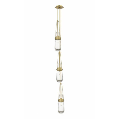 Milan 3 Light Small Pendant by Innovations - 103-452-1P-G452-4