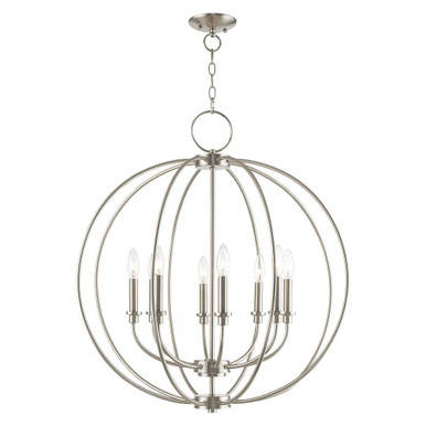 Milania 8 Light Large Chandelier by Livex - 4668