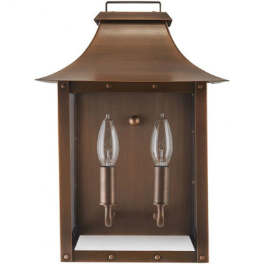 Manchester 2 Light Outdoor Pocket Wall Mount by Acclaim  - 8414