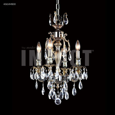 Brindisi 4 Light Small Chandelier by James Moder - 40614MB