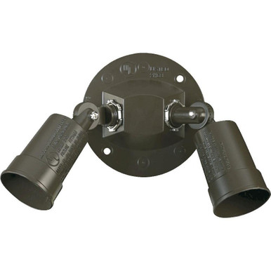2 Light PAR Holder Wall Sconce 11 Inch Wide by Quorum - 691-2
