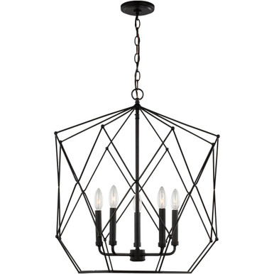 Zarra 5 Light Large Pendant by Visual Comfort Studio - 5334105