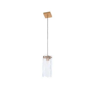 Angela 1 Light Pendant 12 Inch Tall and 5.5 Inch Wide by Craftmade - 59991-SB