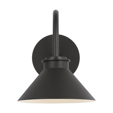 Modern Barn Light 14W 1 LED Small Wall Lantern by Visual Comfort Studio - SLO1001TXB-L1