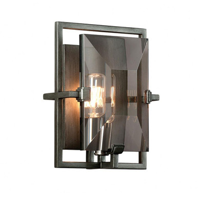 Prism 1 Light Wall Sconce by Troy - B2822-GRA