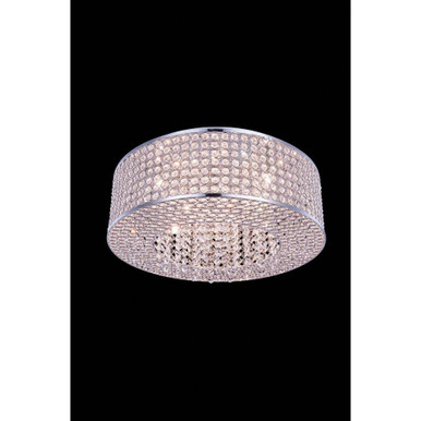 Amelie 8 Light 20 Inch Wide Flush Mount by Elegant - v2914f20c/rc