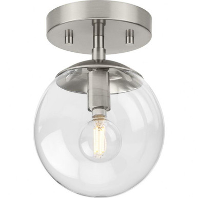 Atwell 1 Light 5.87 Inch Wide Flush Mount by Progress - P350234