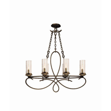 Grayson 6 Light Mini Chandelier by Kalco - 2673