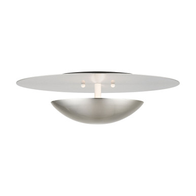Ventura 2 Light 15 Inch Wide Semi Flush Mount by Livex - 56570