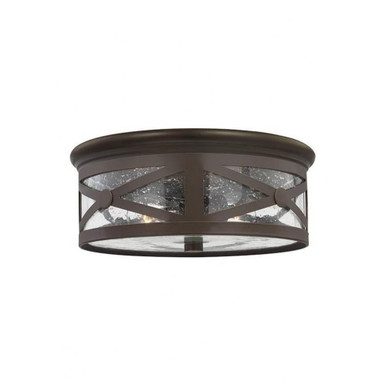 Lakeview 2 Light 13 Inch Wide Flush Mount by Generation - 7821402