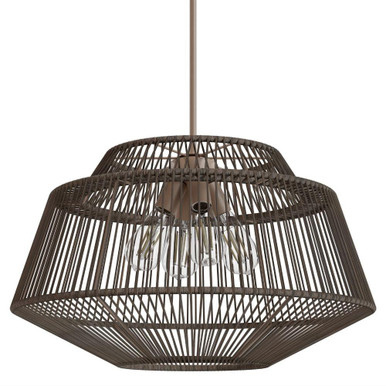 Brookhollow 4 Light Large Pendant by Hunter Fans - 13219