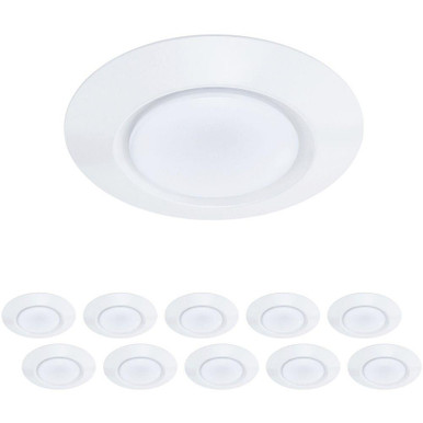 I Can't Believe It's Not Recessed LED Flush Mount (Pack 10) by WAC Limited - FM-616G2-9CS-WT-10