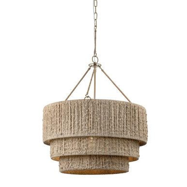 Reza 1 Light Chandelier 31.75 Inch Tall and 24 Inch Wide by Troy - F5924-PBR
