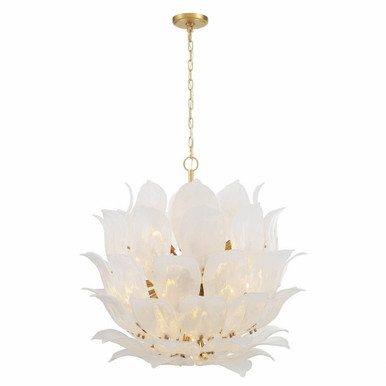 Orchid 24 Light Pendant 28.75 Inch and 35.5 Inch Wide by Minka Metropolitan - N2219