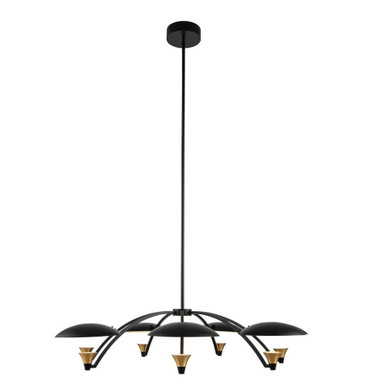 Redding 7 Light Oversized Chandelier by Kalco - 513672BWB