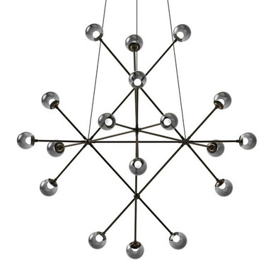 Proton 18 LED Pendant 34 Inch Tall and 40 Inch Wide by Sonneman - 2084