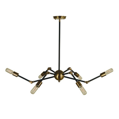 Felix 6 Light Oversized Chandelier by Framburg - 4688