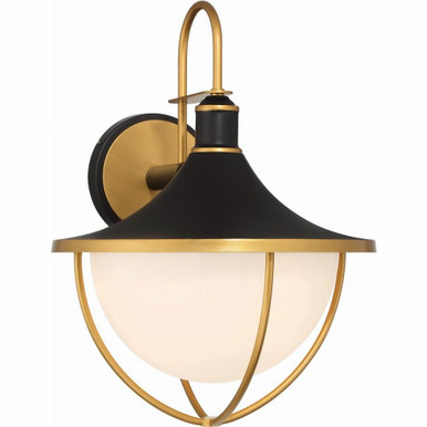 Atlas 3 Light Outdoor Wall Lantern by Crystorama - ATL-703-MK-TG