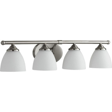 Brooks 4 Light Vanity Light by Quorum - 5150-4