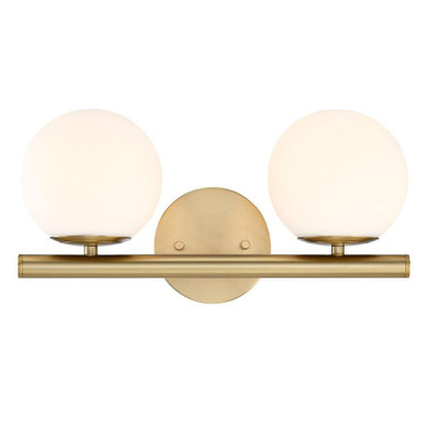 Crown Heights 2 Light Bath Vanity 16.25 Inch Wide by Designers Fountain - D252C-2B-BG